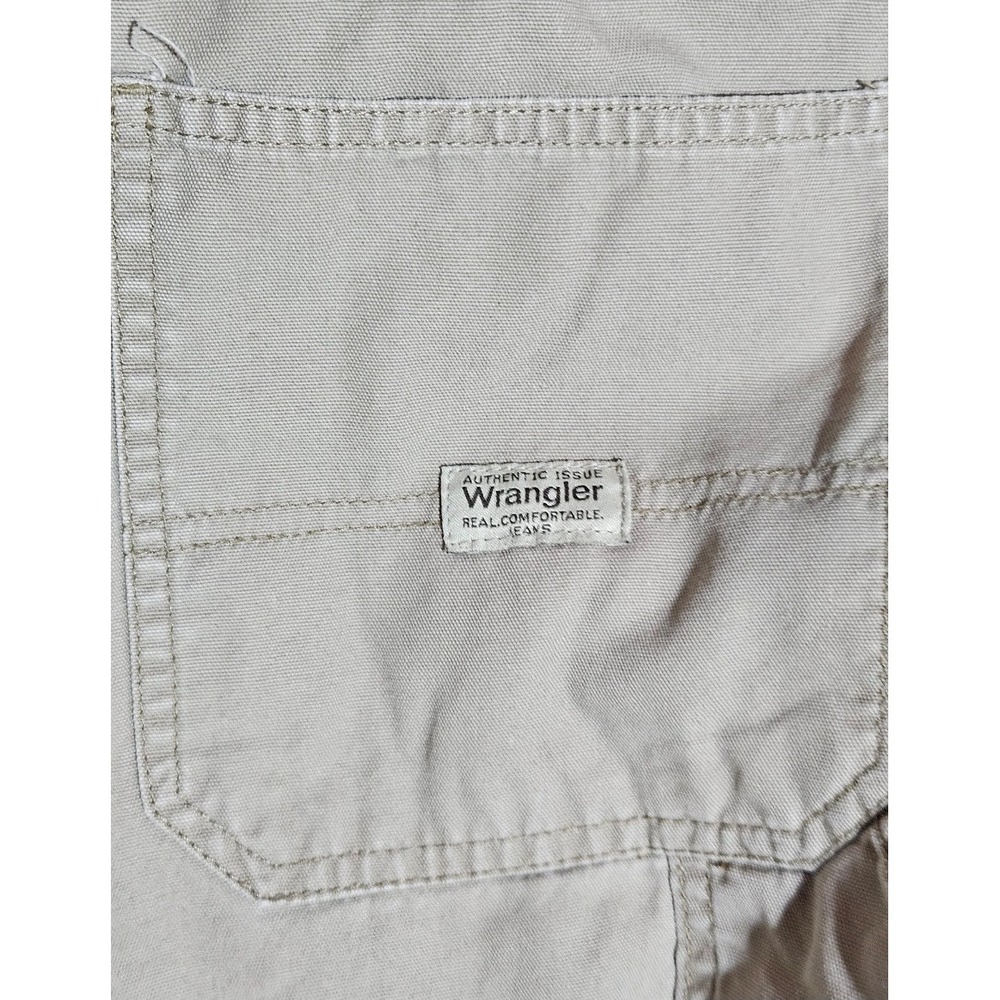 Wrangler Pants‎ Mens 38x32 Brown Cargo Fleece Lined Workwear Carpenter Utility - Picture 10 of 10